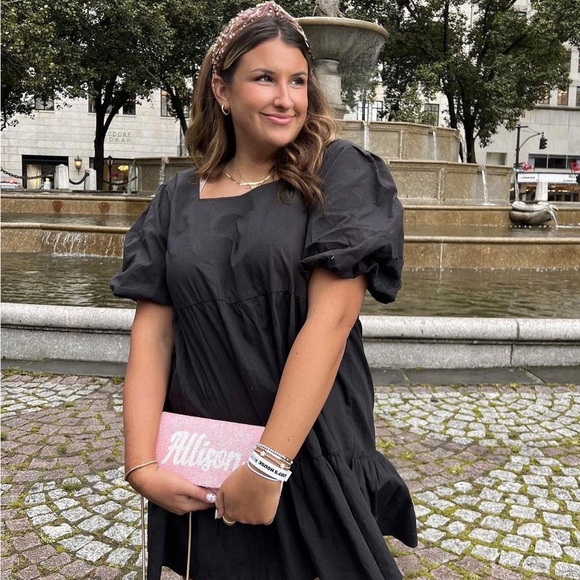 Fashion Jackson x The Drop Black Mini Dress - Picture 2 of 5